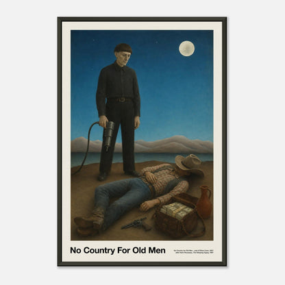 No Country For Old Men Metal 16x24