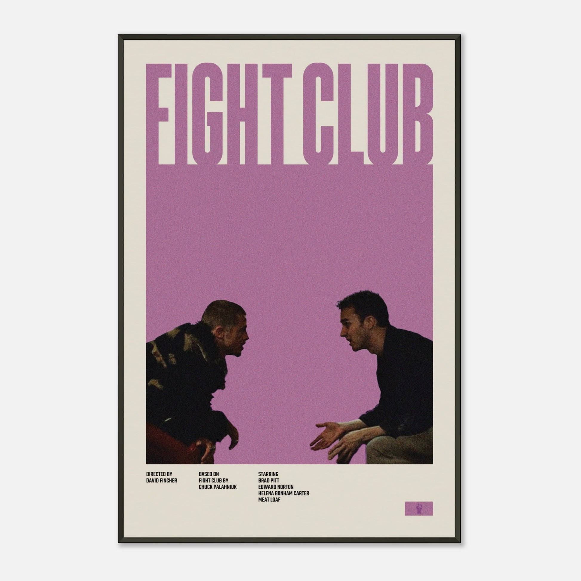 Fight Club Metal 24x36