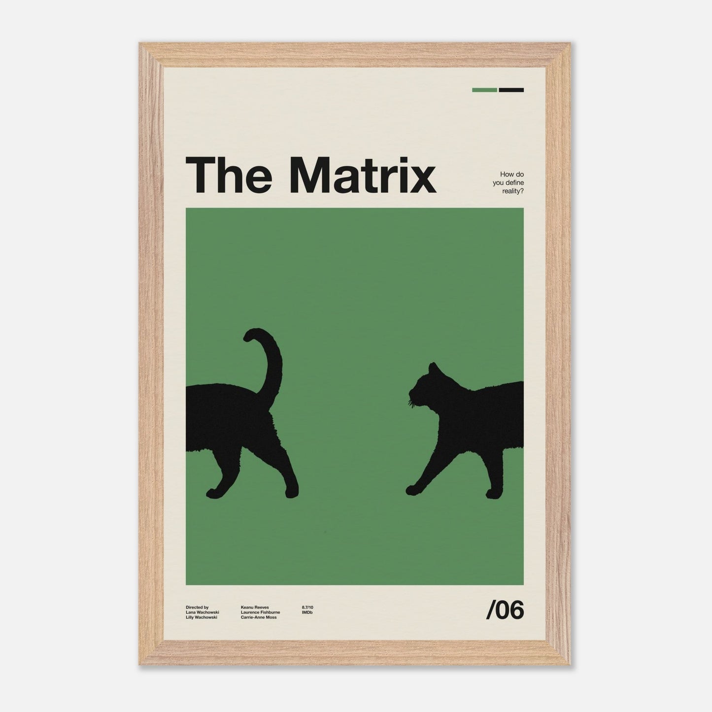 The Matrix Natural Wood 12x18
