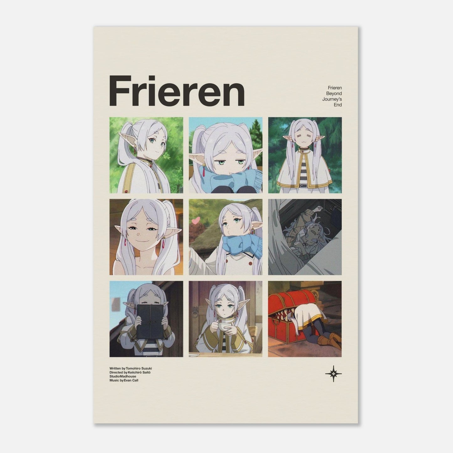 Frieren No Frame 16x24