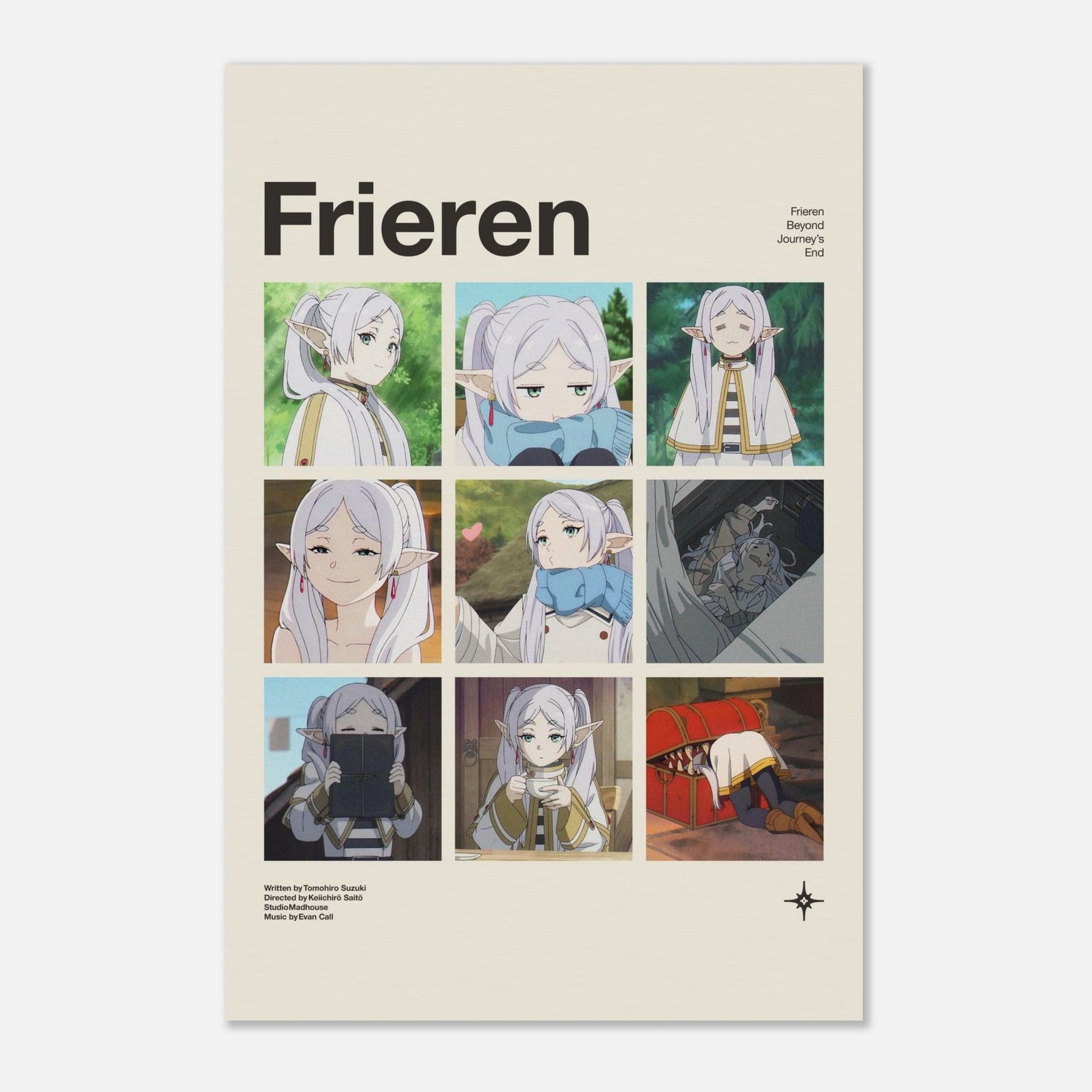 Frieren No Frame 16x24