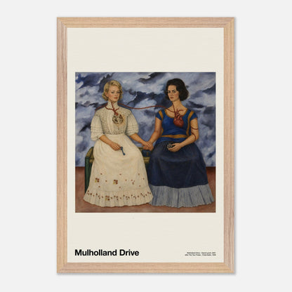 Mulholland Drive Natural Wood 12x18