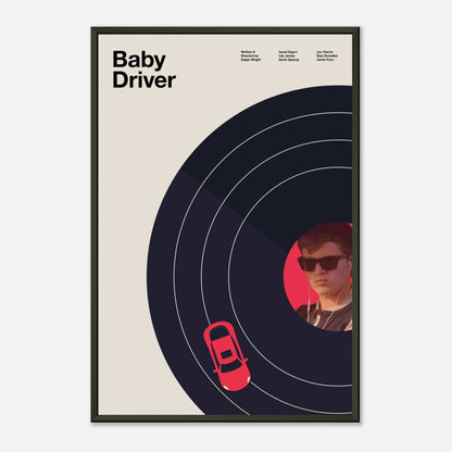 Baby Driver Metal 16x24