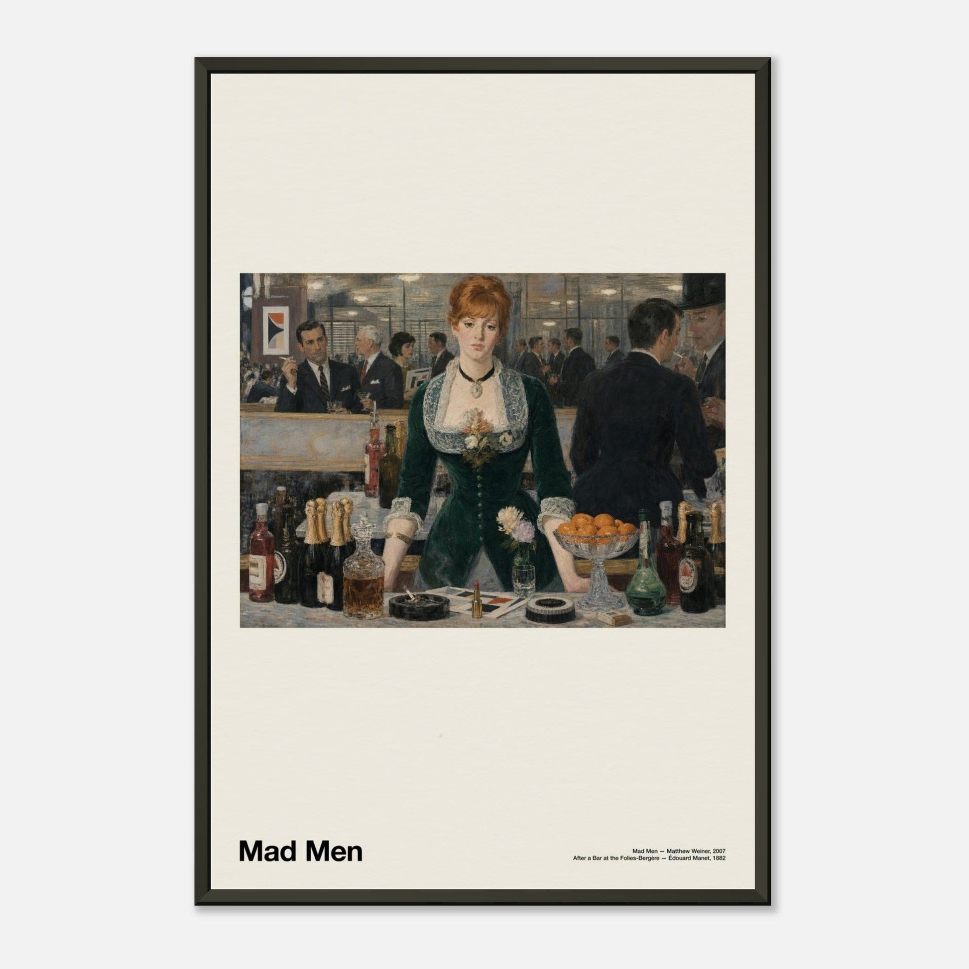 Mad Men Metal 16x24