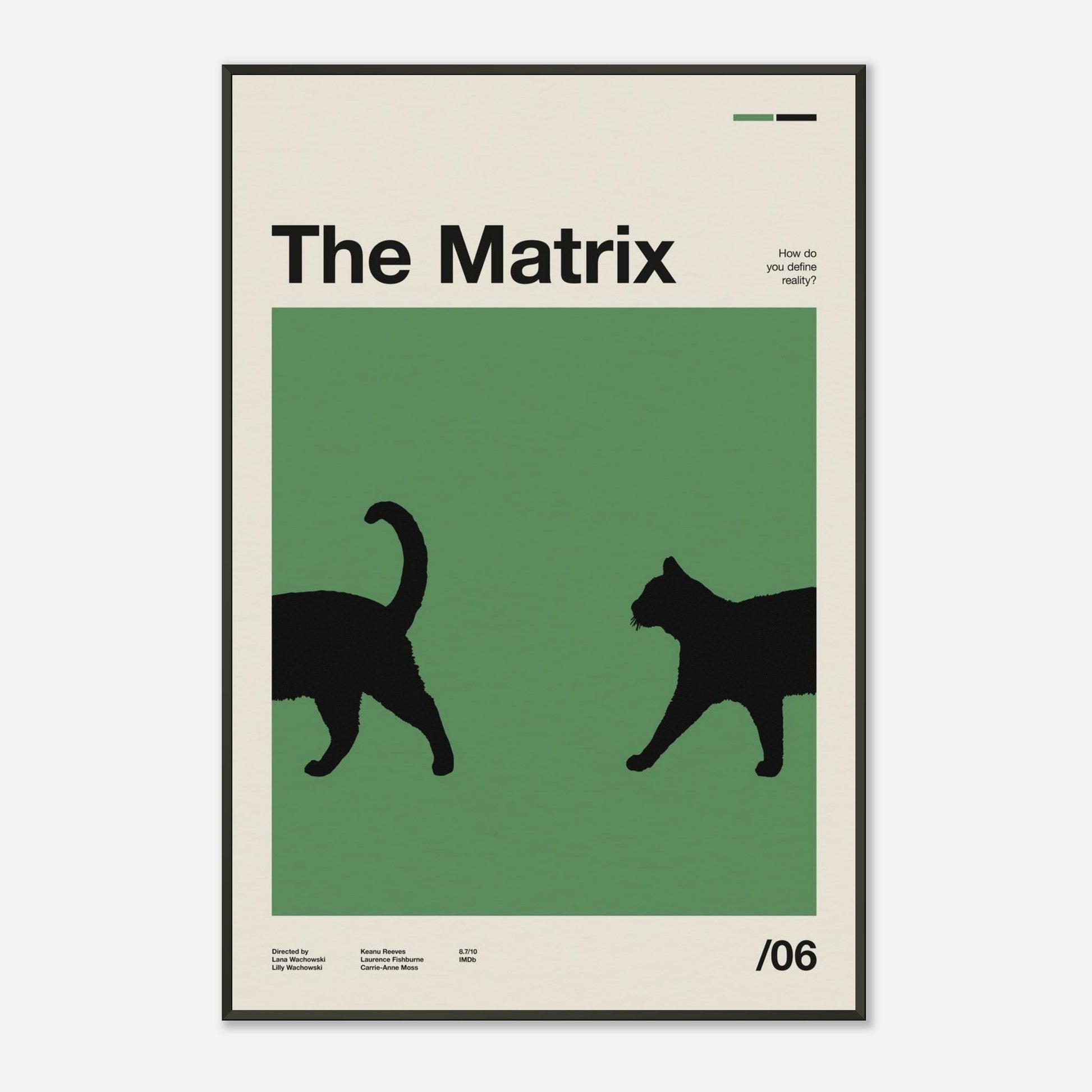 The Matrix Metal 24x36