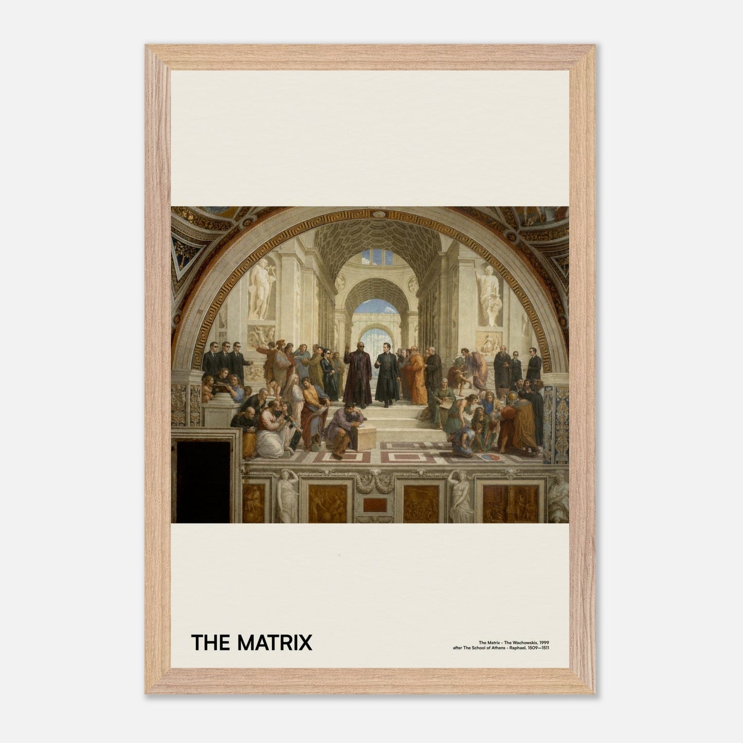 The Matrix Natural Wood 12x18