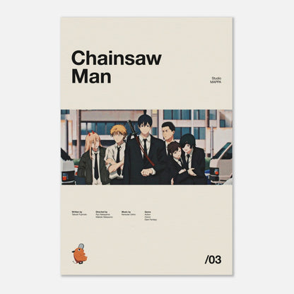 Chainsaw Man No Frame 24x36
