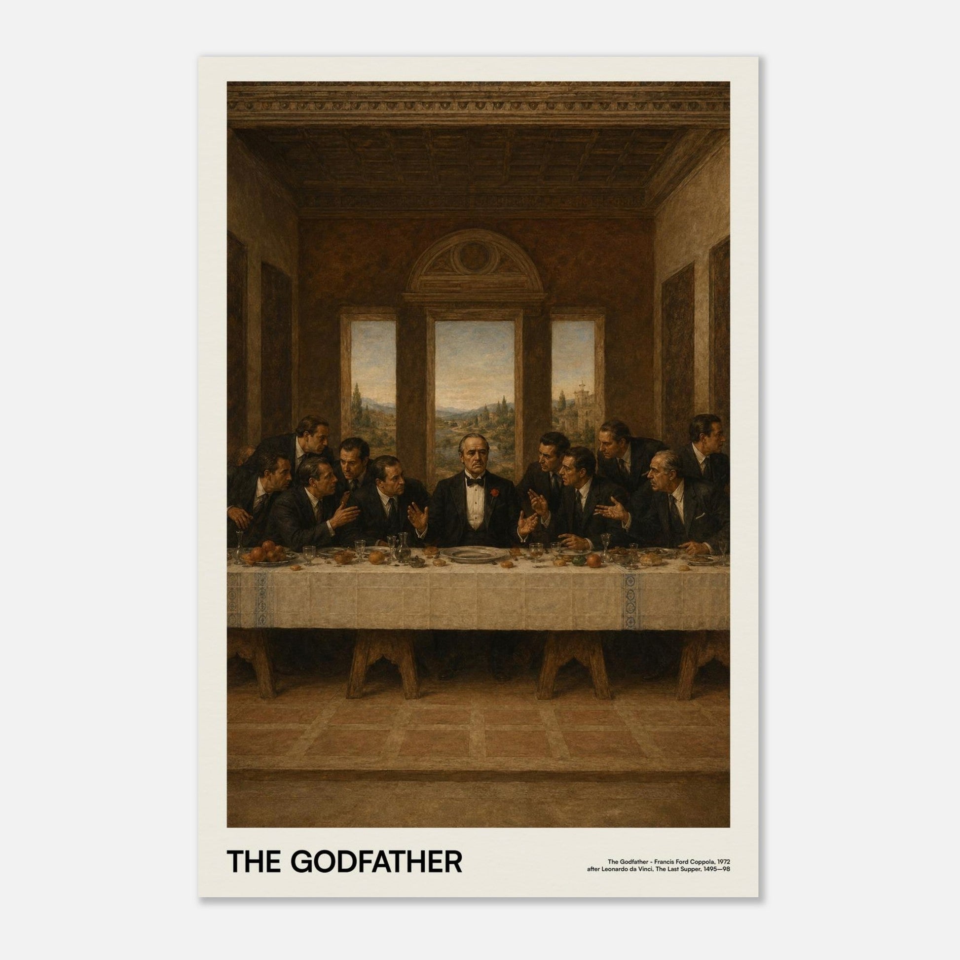 The Godfather No Frame 12x18