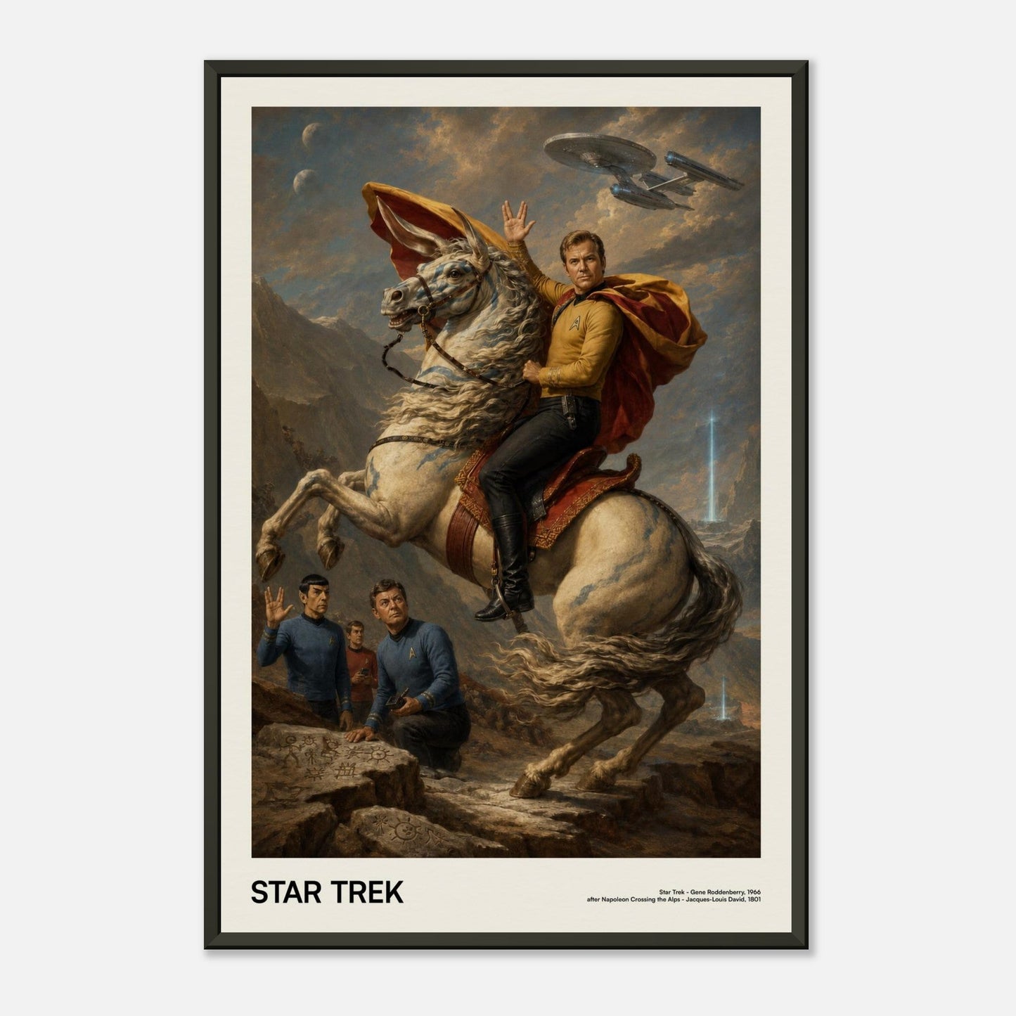 Star Trek Metal 16x24
