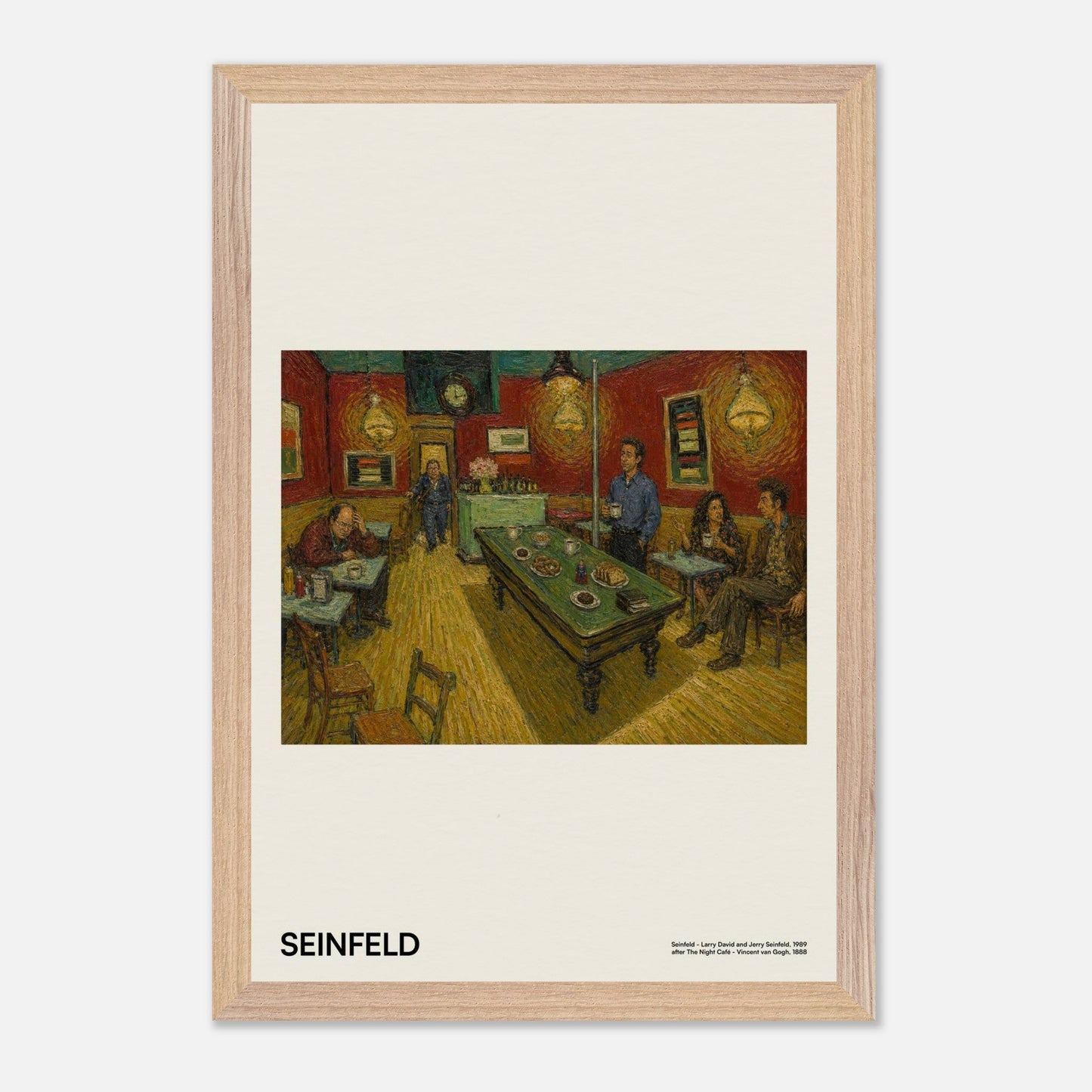 Seinfeld Natural Wood 12x18