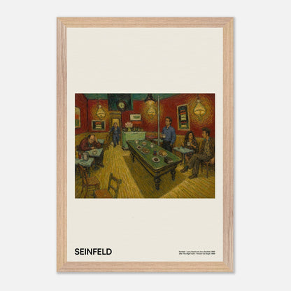 Seinfeld Natural Wood 12x18