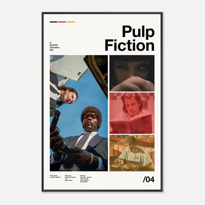 Pulp Fiction Metal 24x36