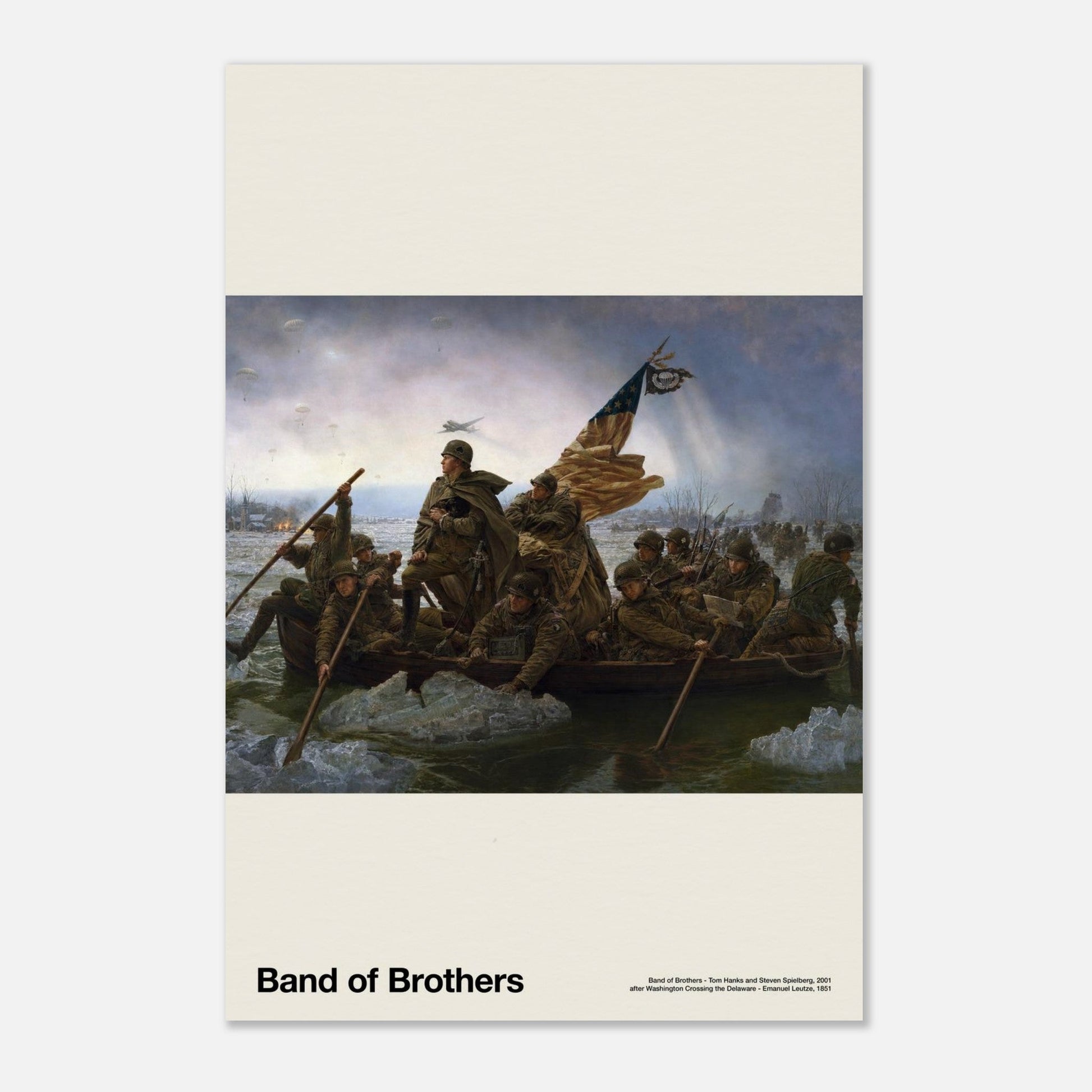 Band of Brothers No Frame 12x18