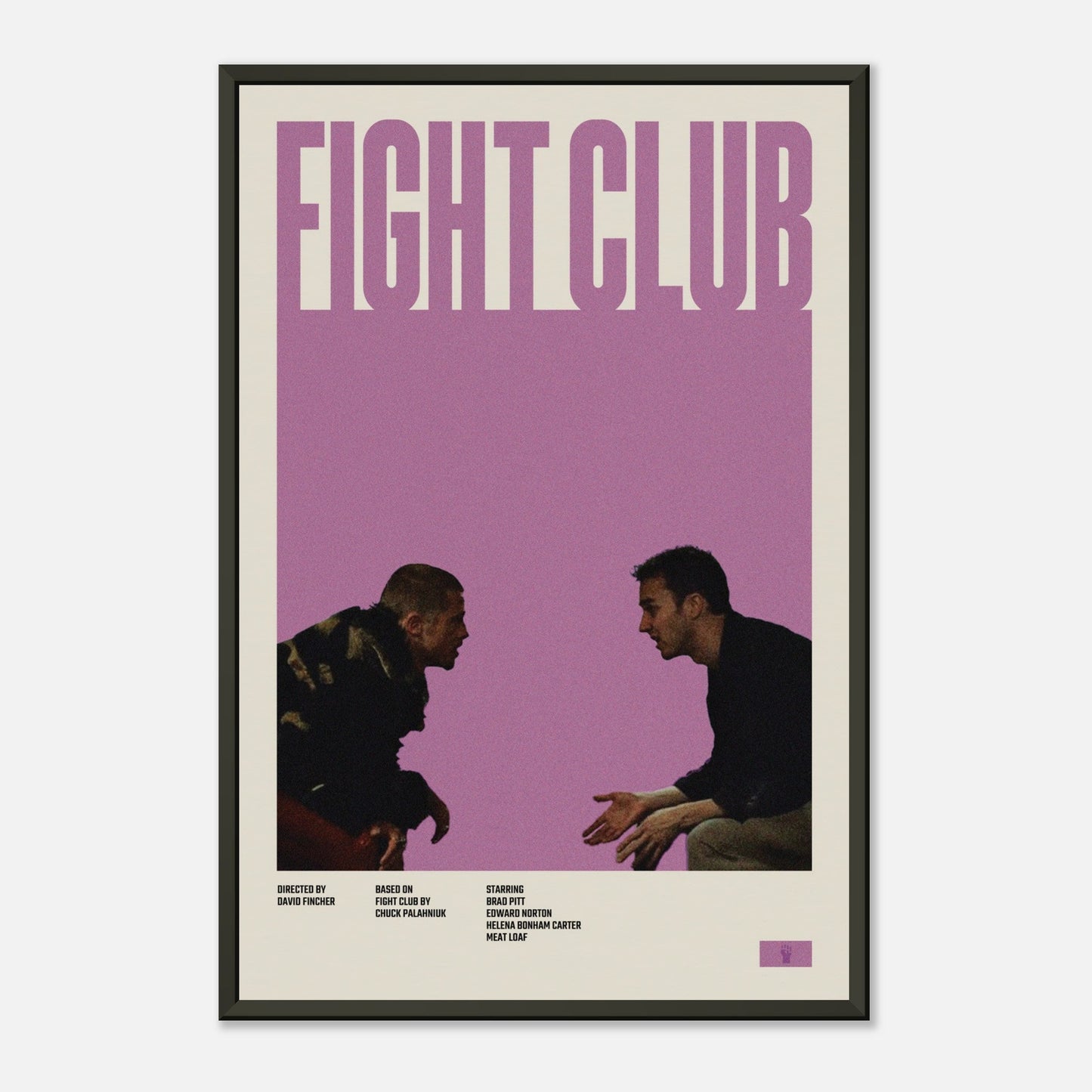 Fight Club Metal 12x18